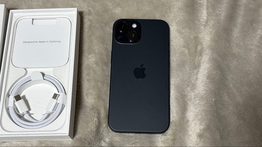 Apple iPhone 15 ブラック 本体 箱付き128g