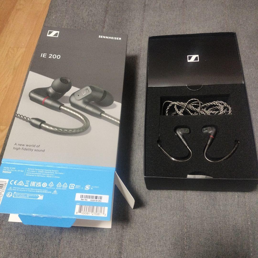 Sennheiser IE 200 リケーブル可能イヤホン