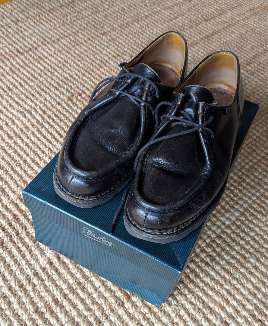 パラブーツ ミカエル Lis Noir 29.5cm/EU 45/UK 11