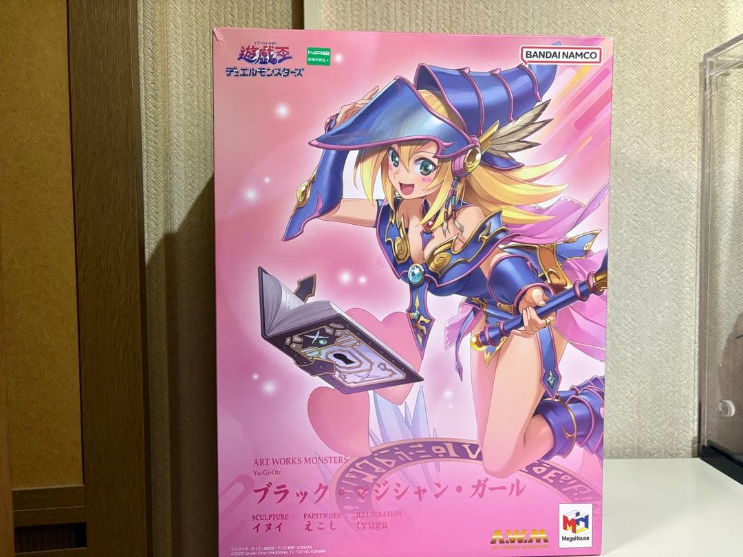 まち　遊戯王 ブラックマジシャンガール メガハウス　フィギュア
