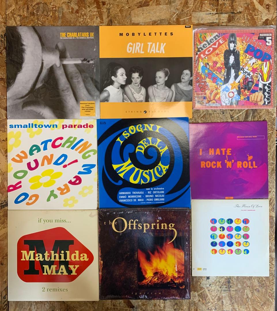 a(7827) レコード 30枚 まとめ売り SP盤 LP盤 洋楽 90年代