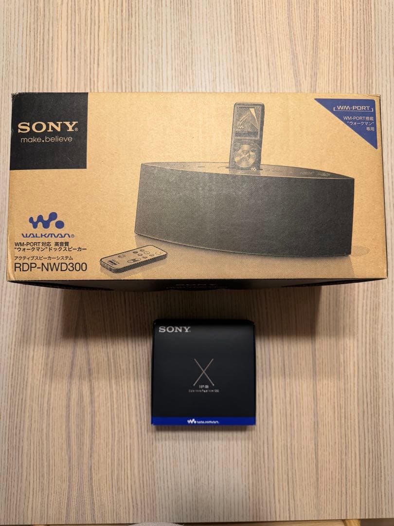 ウォークマン NW-X1060 と スピーカー RDP-NWD300 のセット