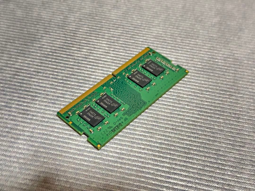 【中古美品】ノートPC メモリ 8GB DDR4 SODIMM