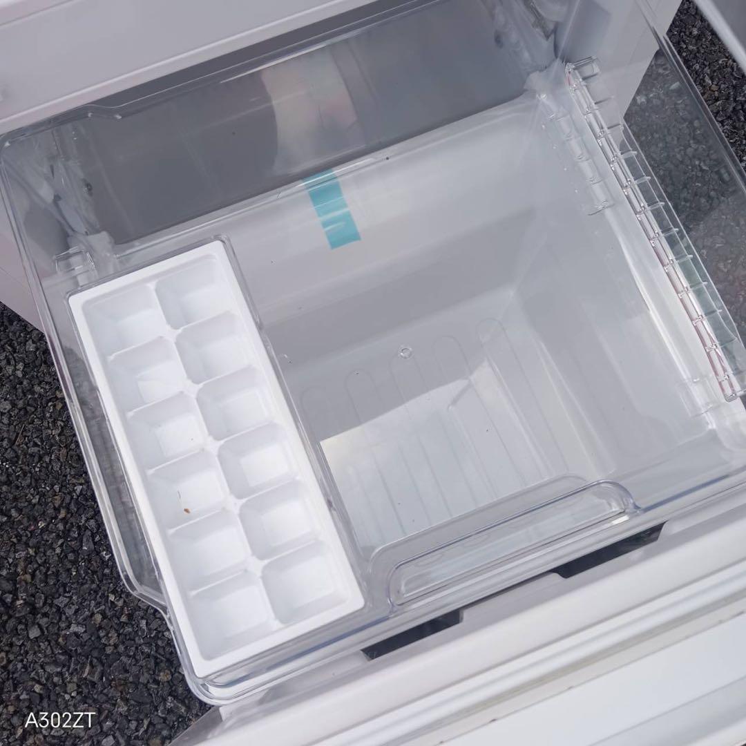 414 送料設置無料SHARP/冷蔵庫21年製/洗濯機/左右扉付け替え自由自在