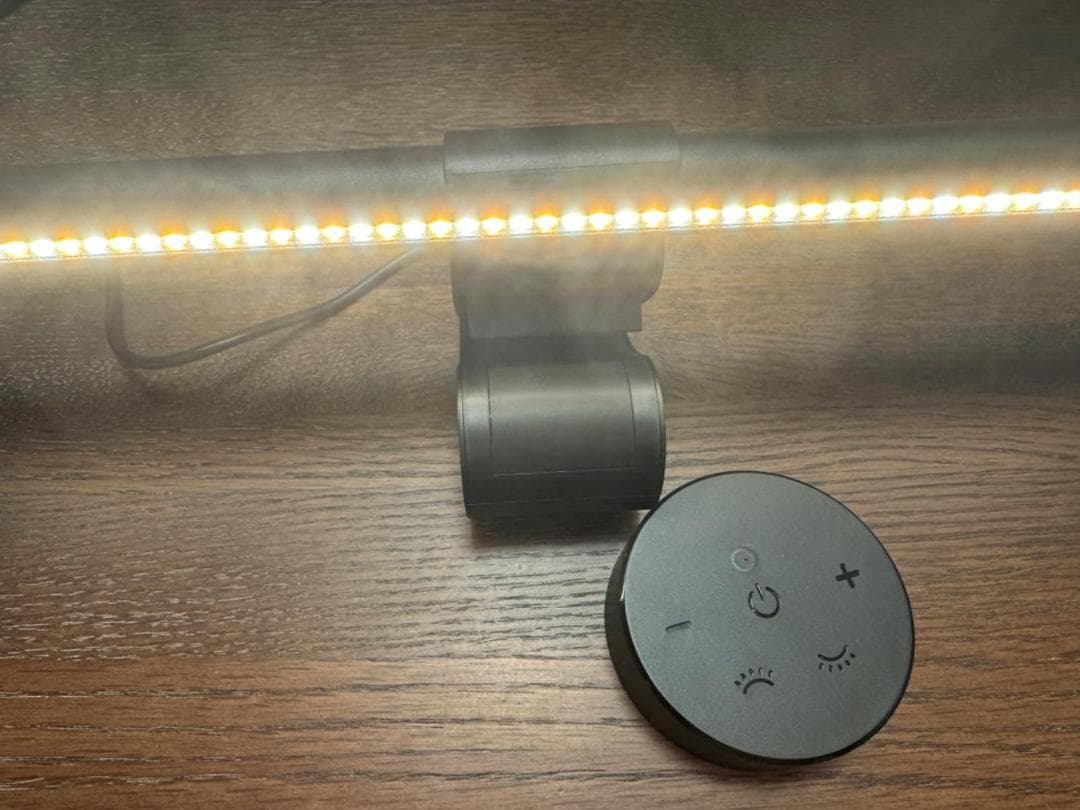 Iseebiz モニターライト リモコン付き バーライト デスクライト 41cm