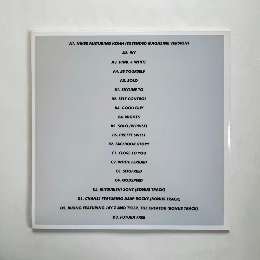 frank ocean blonde blond フランク オーシャン レコード