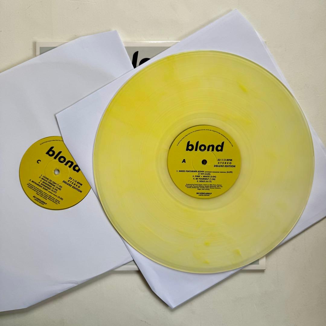 frank ocean blonde blond フランク オーシャン レコード