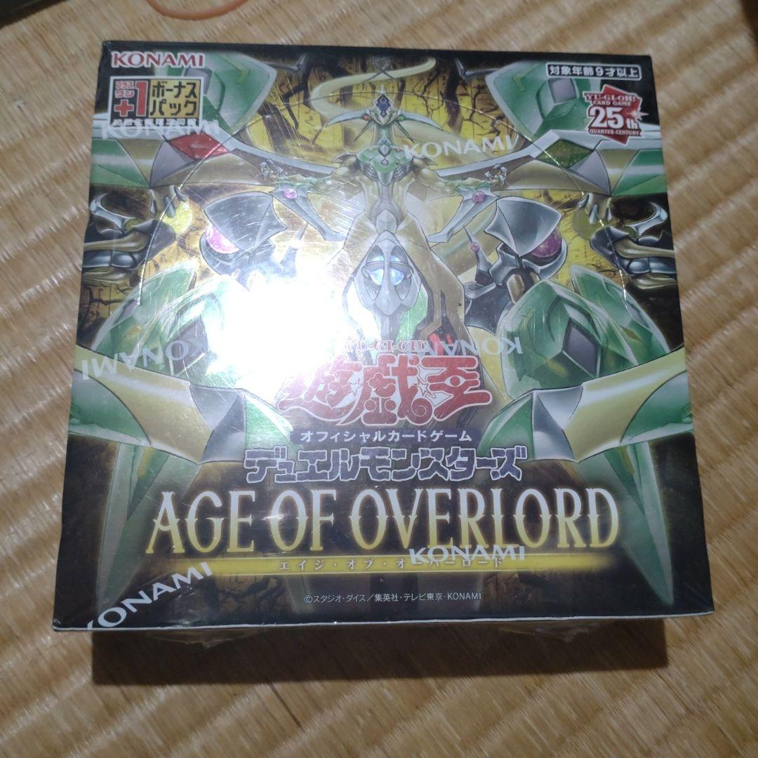 遊戯王OCG AGE OF OVERLORD　未開封BOX