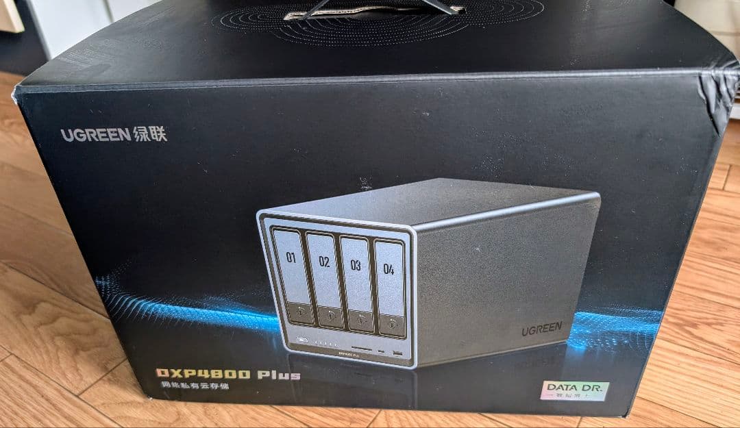 R*h様 UGREEN DXP4800 Plus NAS 4ベイ