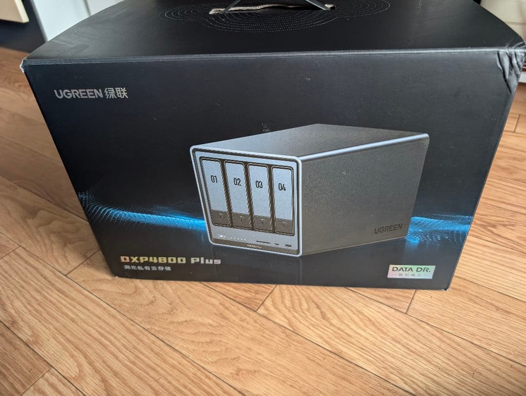 R*h様 UGREEN DXP4800 Plus NAS 4ベイ