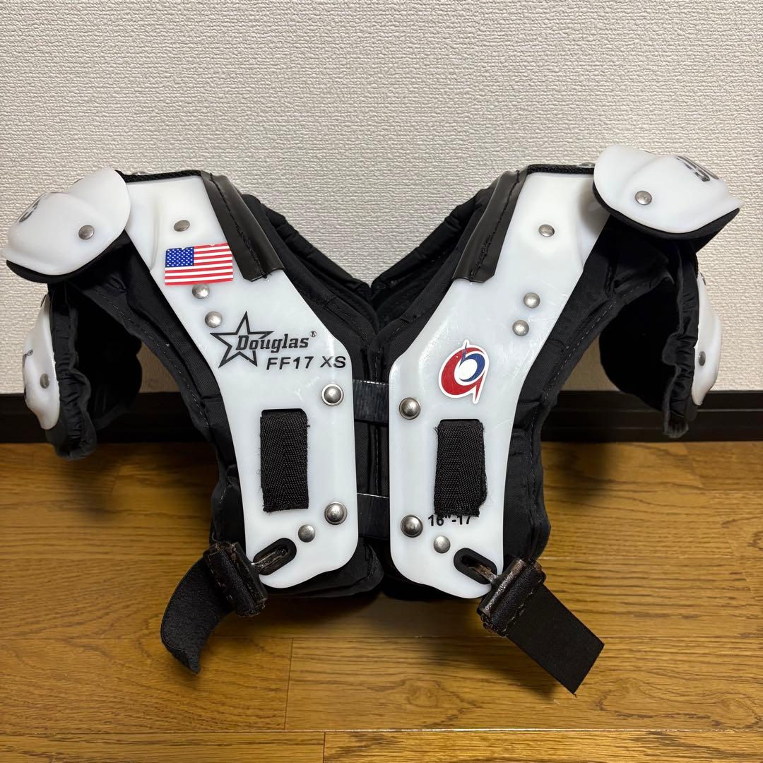 [れL ］Douglas FF17 XS ショルダーパッド パッド