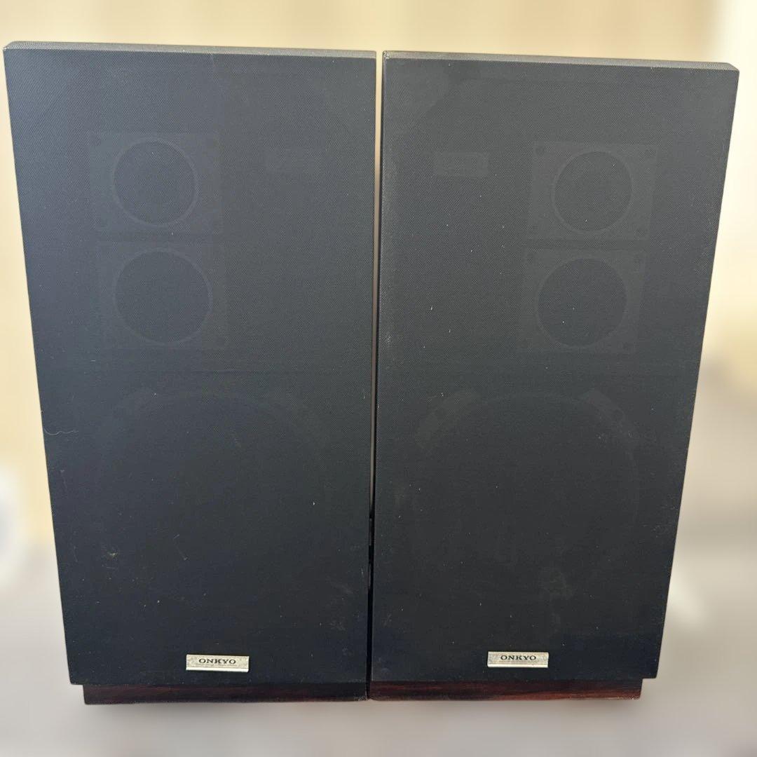 ★レトロ名機 ジャンク★ONKYO S-660 3WAYスピーカー 迫力重低音