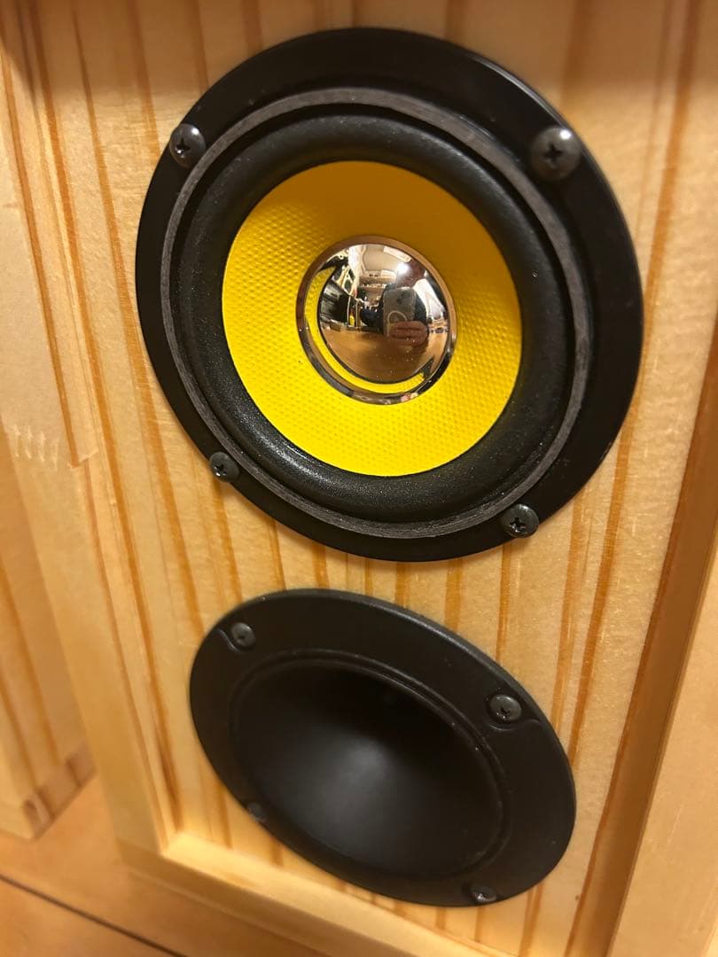 自作スピーカー ピエゾツイーター搭載2WAY密閉型スピーカー