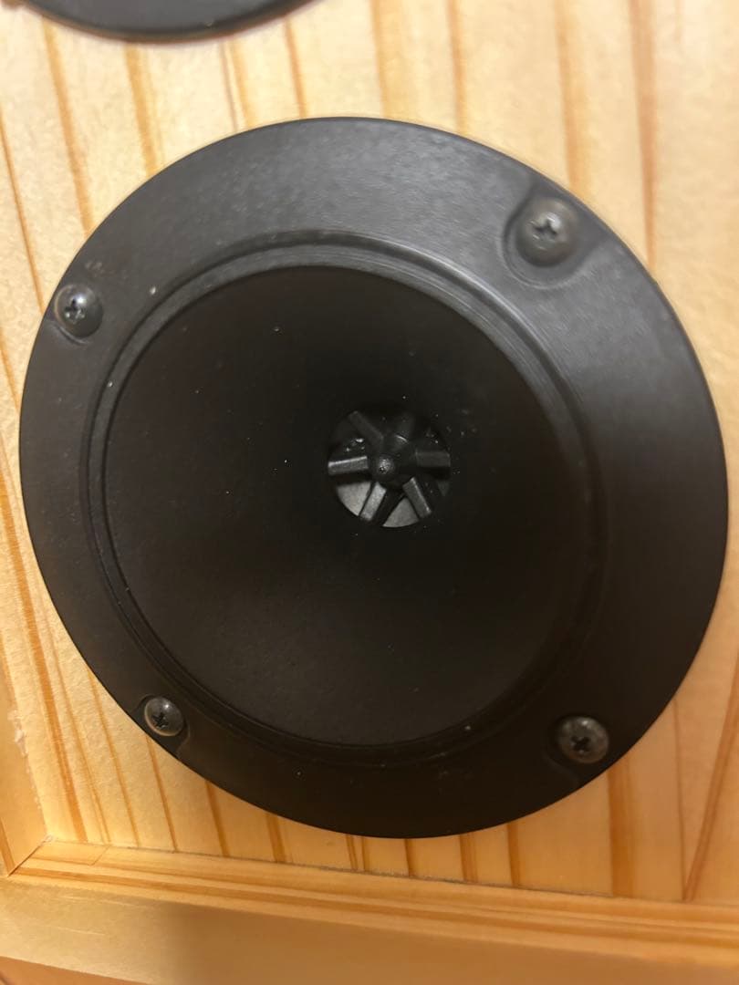 自作スピーカー ピエゾツイーター搭載2WAY密閉型スピーカー