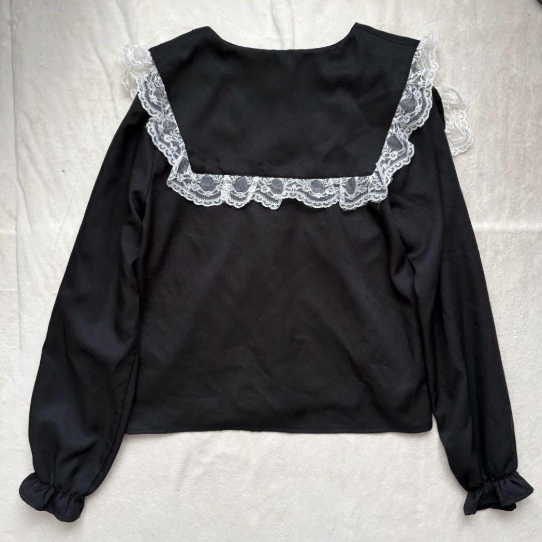 地雷 マーズ セーラー ブラウス ノエミー スカパン 十字架リボン セットアップ