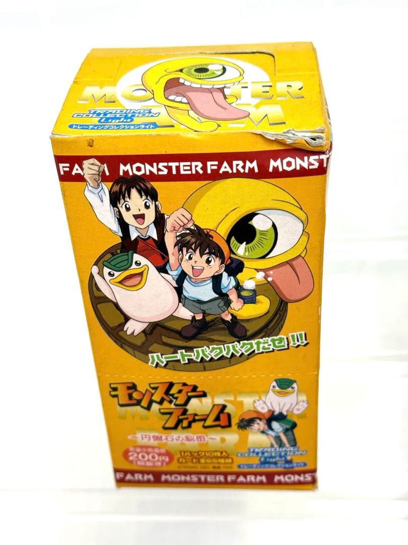 未開封99'モンスターファーム円盤石の秘密〜トレーディングカード1BOX未展示★