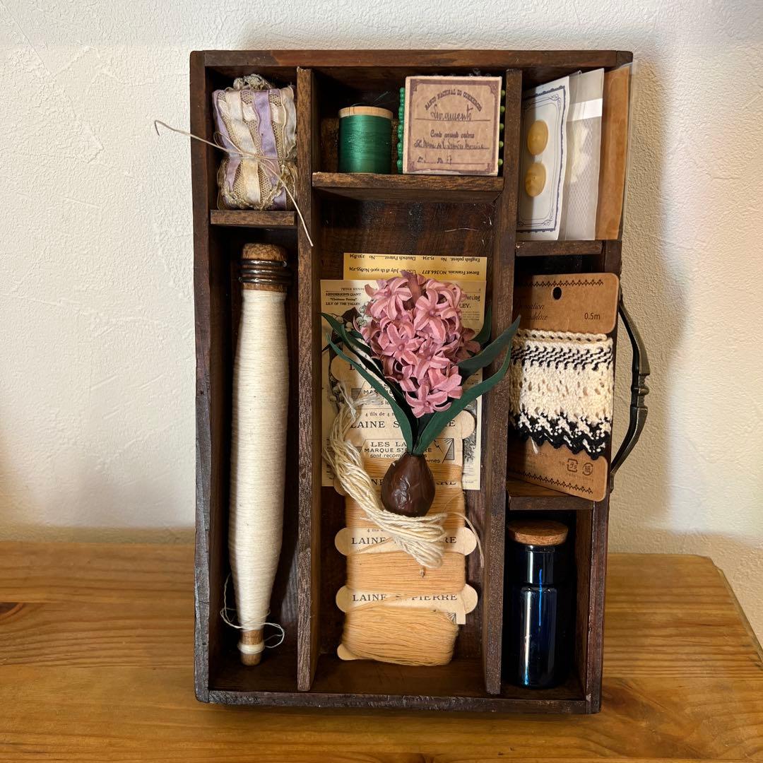 アンティーク雑貨　メルスリー　ディスプレーボックス