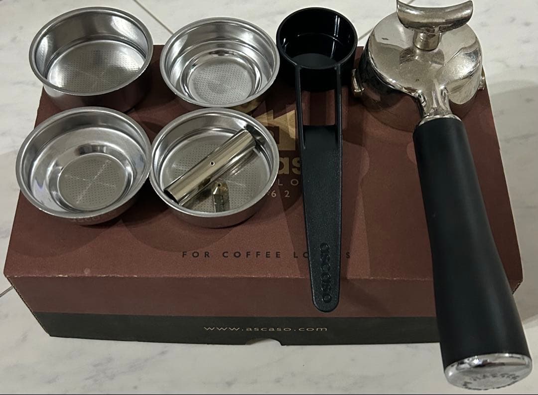 Ascaso Deram エスプレッソマシン キッドブルー