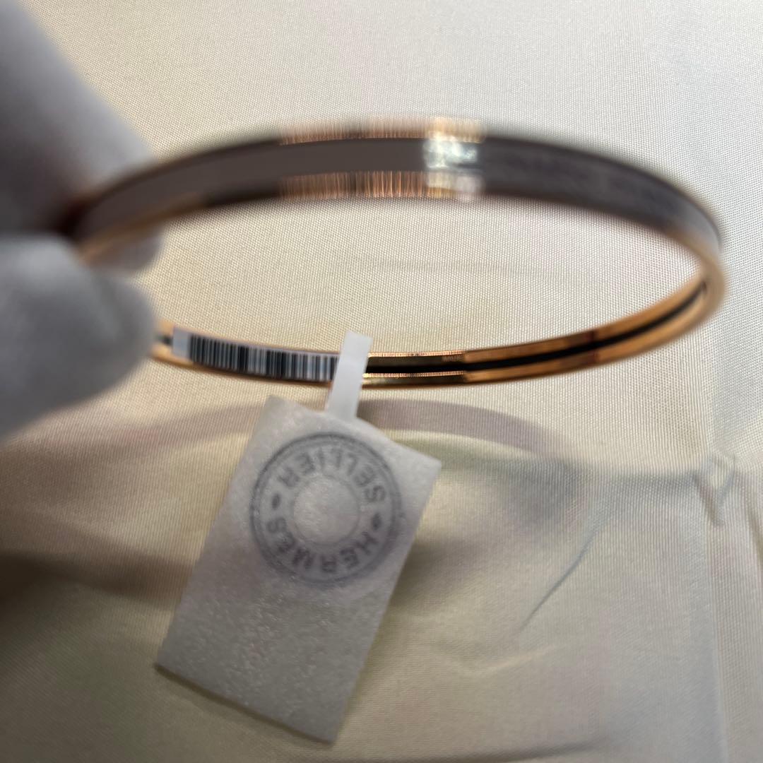 エルメス　エナメルブレスレット 《ユニ》