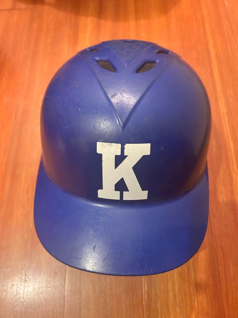 野球、バッター用ヘルメット 青 6個セット