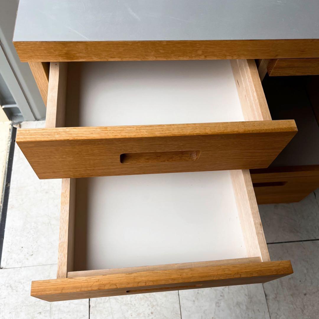 取付無料！ウニコ ヒュッテ 天然木北欧風ナチュラルレンジボード カウンター✨