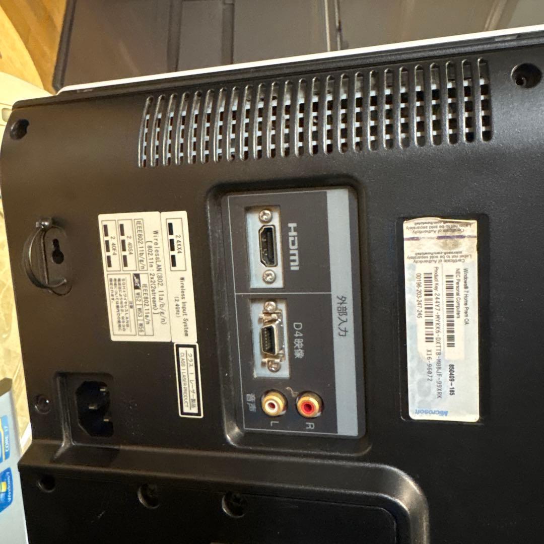 NEC VALUESTAR PC-VW770GS6W win7ジャンク品