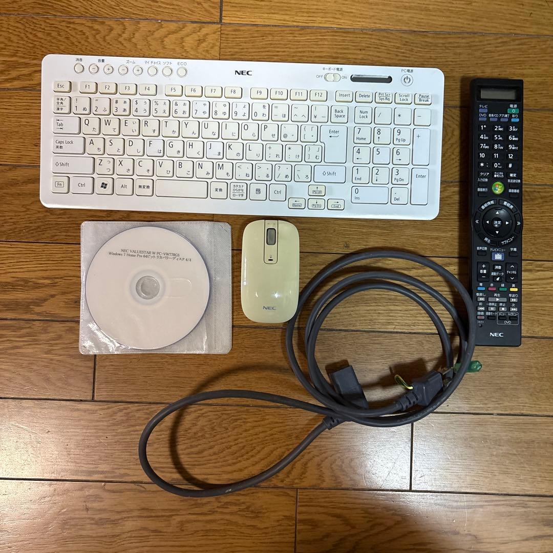 NEC VALUESTAR PC-VW770GS6W win7ジャンク品