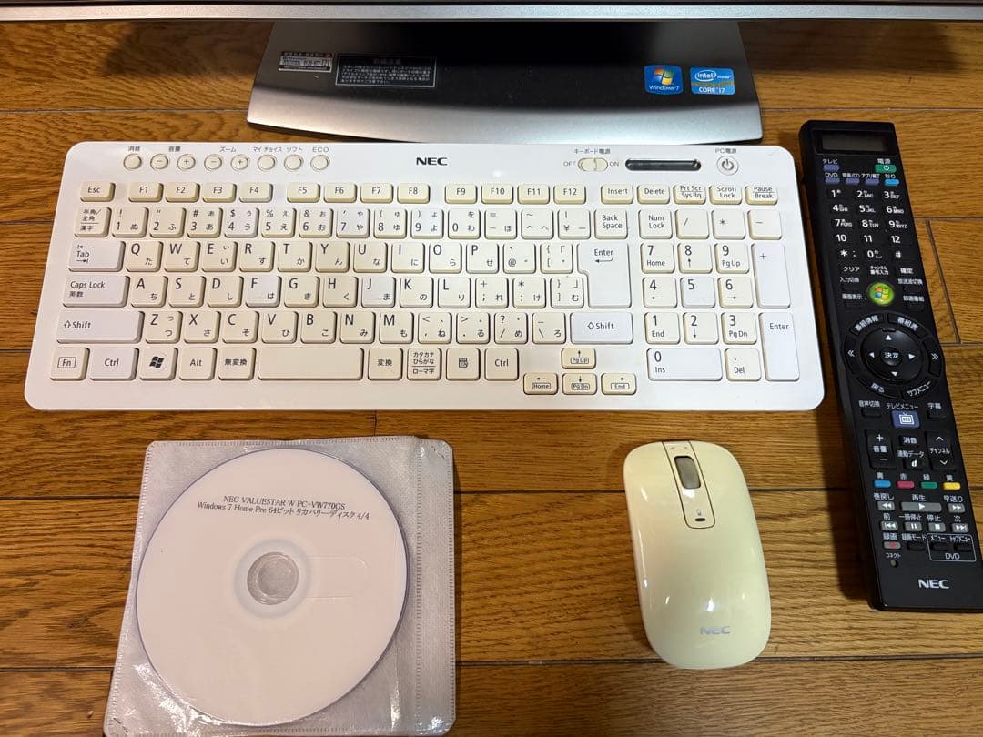 NEC VALUESTAR PC-VW770GS6W win7ジャンク品