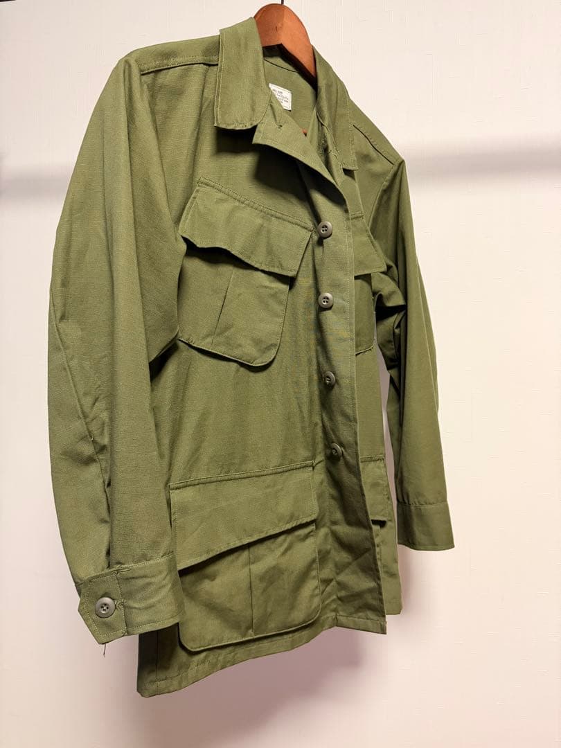 アメリカ軍 実物 69年製 ジャングルファティーグ 4th S-S