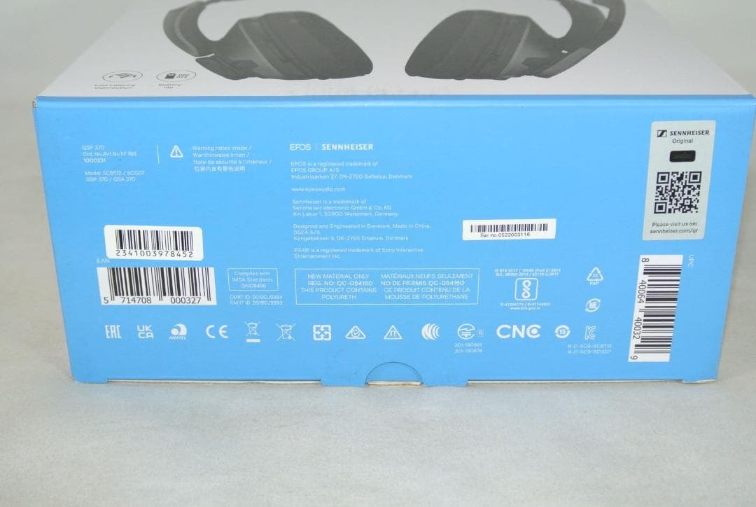 EPOS/SENNHEISER GSP 370 展示美品/送料無料/激安