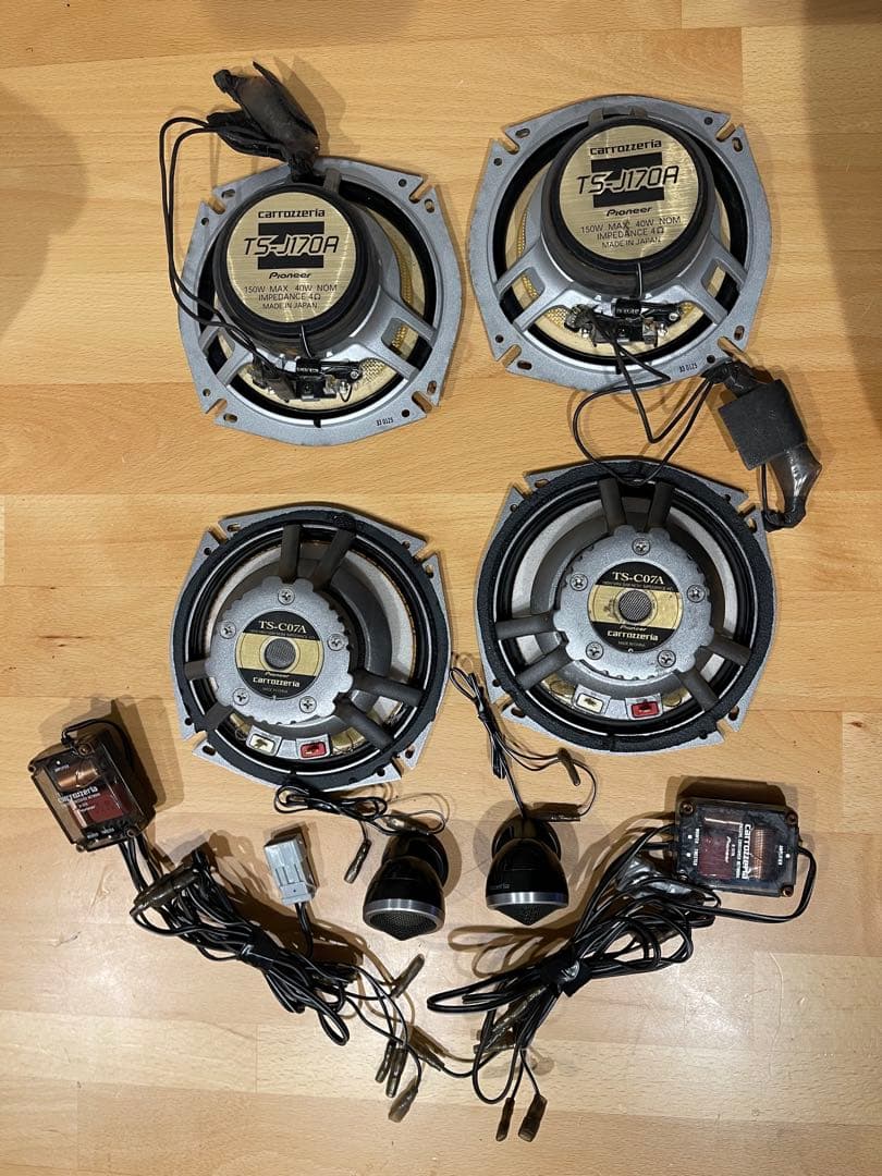 TS-C07A TS-J170Aコアキシャルスピーカー 17インチ セット{9}