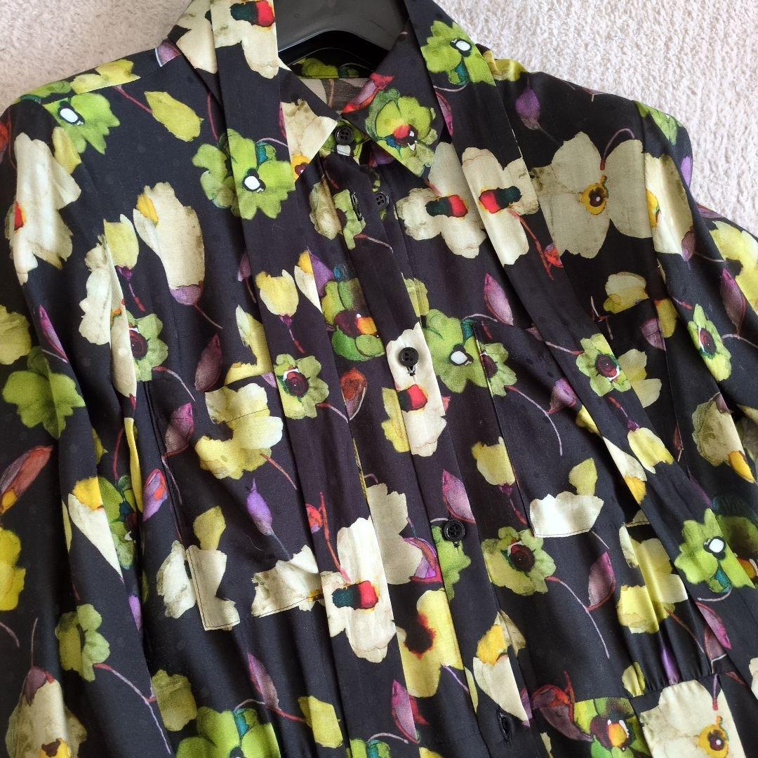 ANAYI　アナイ　ボタニカル　シャツワンピース　38号