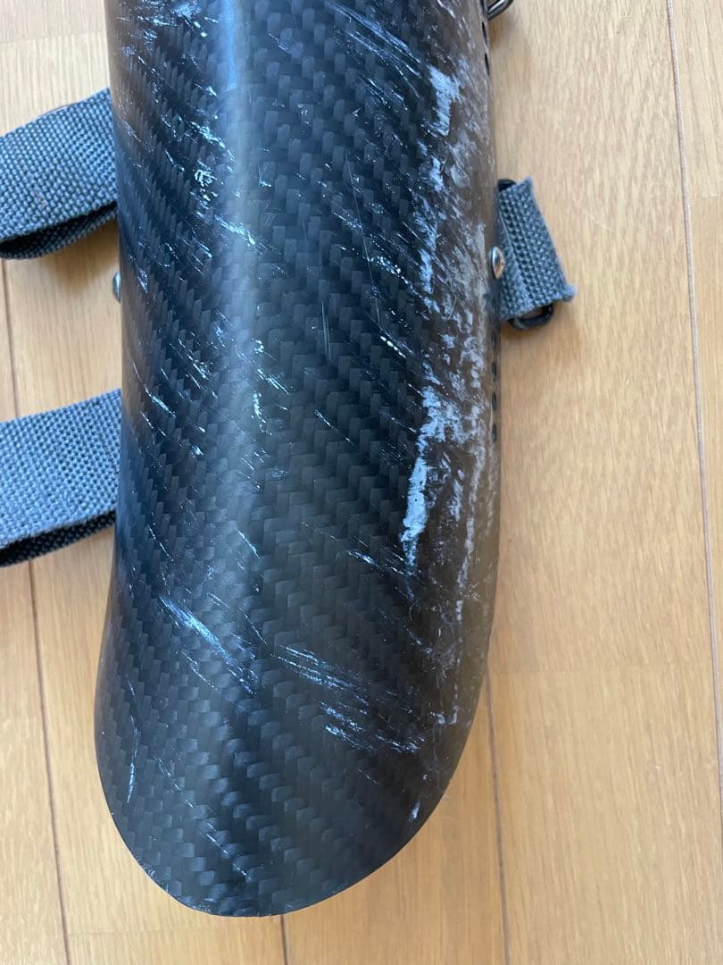 ボーノミルクさん専用です！TTR SL用　カーボンレガース　シンガード　中古