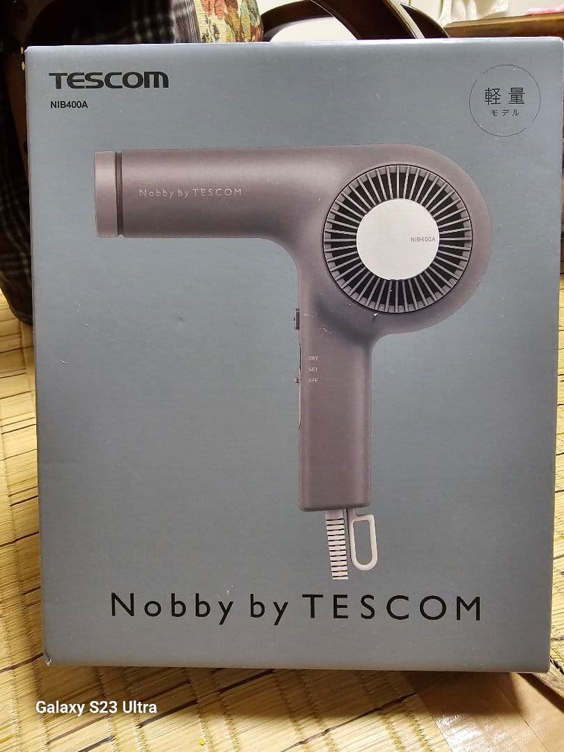 TESCOM Nobby NIB400A ヘアドライヤー