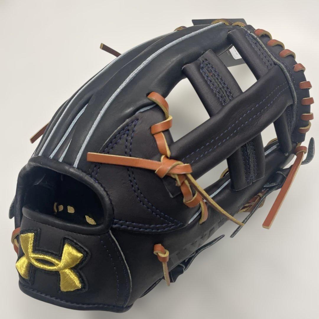 レア Under Armour アンダーアーマー 硬式野球グローブ 黒