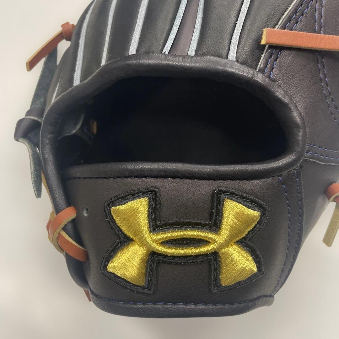 レア Under Armour アンダーアーマー 硬式野球グローブ 黒