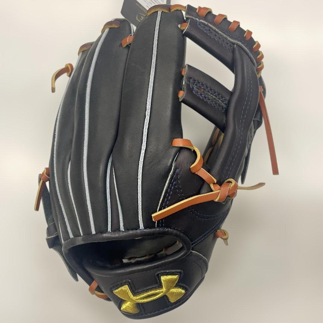 レア Under Armour アンダーアーマー 硬式野球グローブ 黒