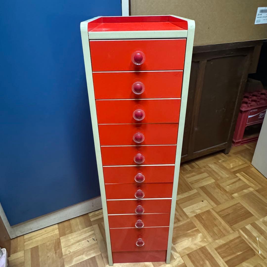 美品　当時物　昭和レトロ　ポップ　引き出し　タンス