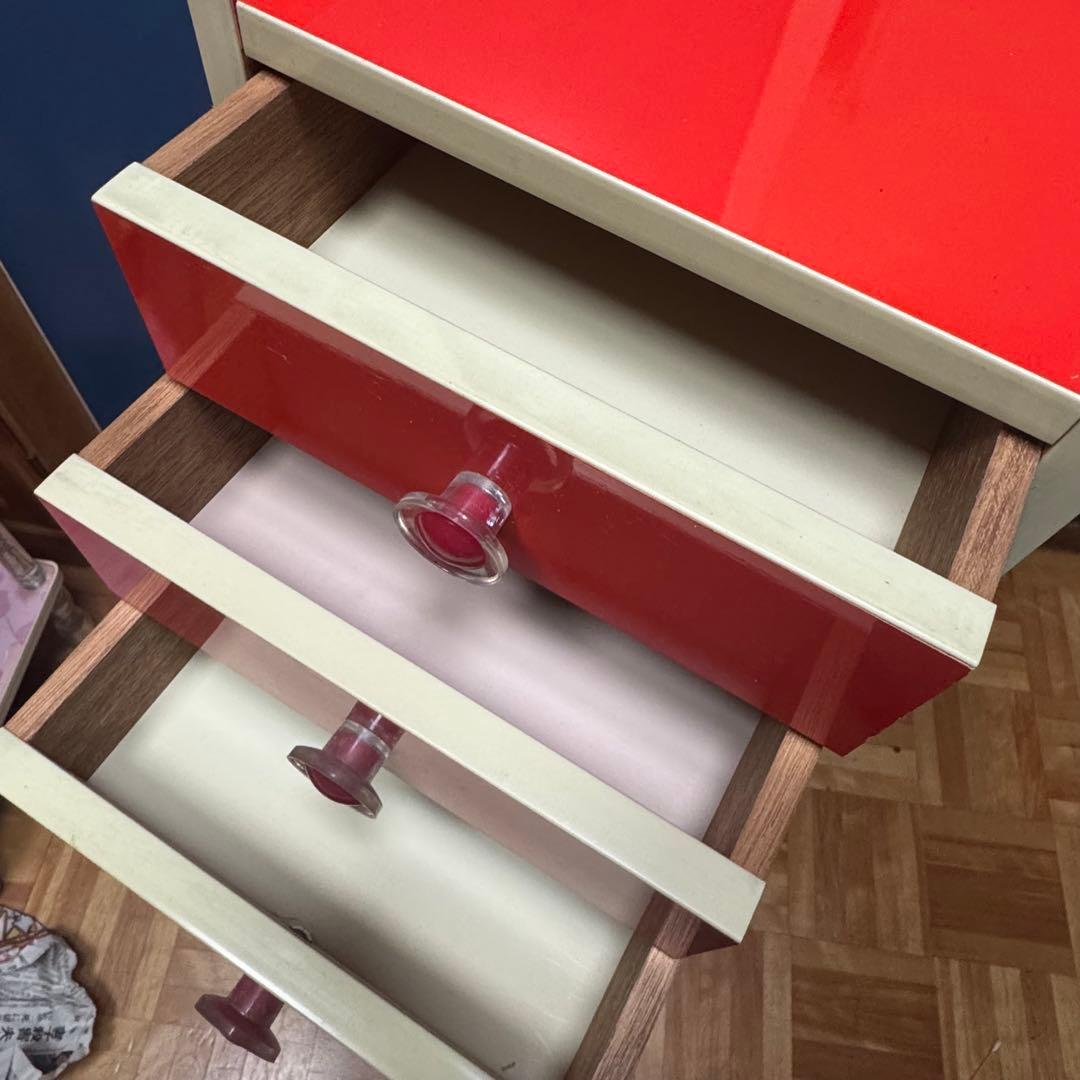 美品　当時物　昭和レトロ　ポップ　引き出し　タンス