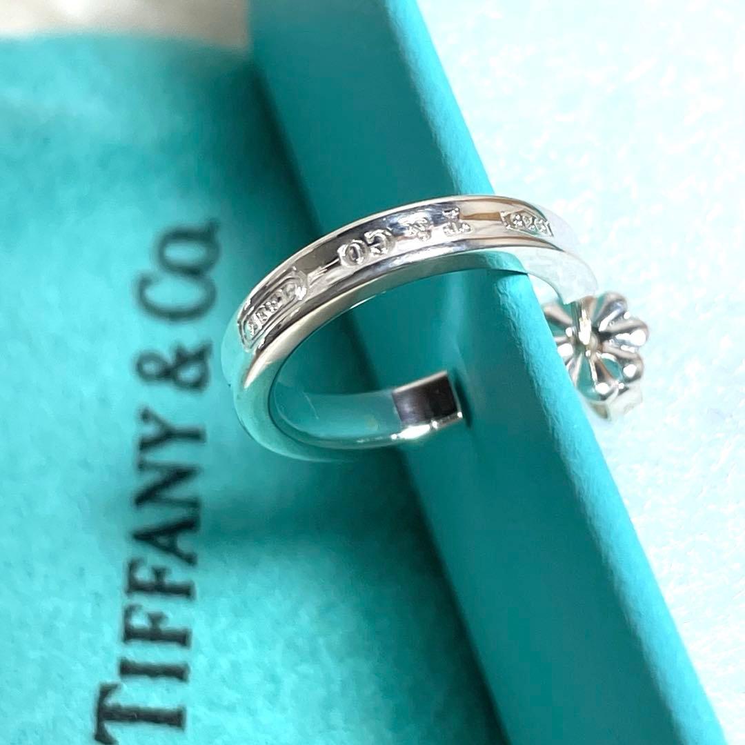 ティファニー　ナローフープピアス片耳　メンズ/レディース　925