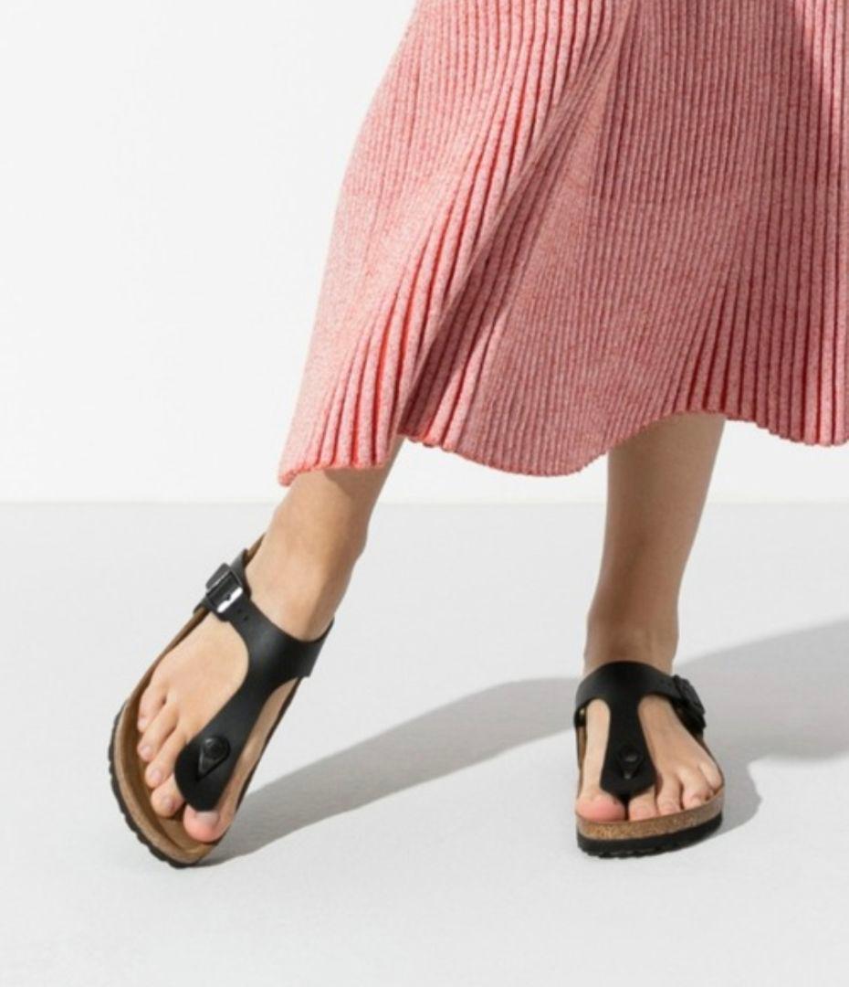 【新品未使用】ビルケンシュトック　Gizeh Birko-Flor ブラック