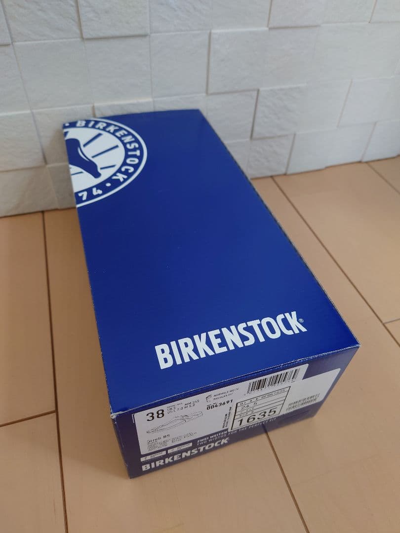 【新品未使用】ビルケンシュトック　Gizeh Birko-Flor ブラック