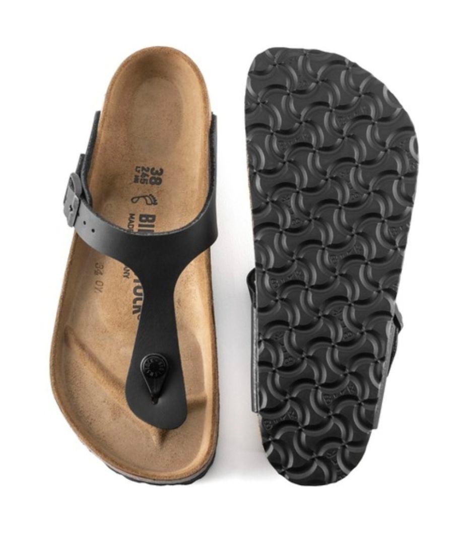 【新品未使用】ビルケンシュトック　Gizeh Birko-Flor ブラック