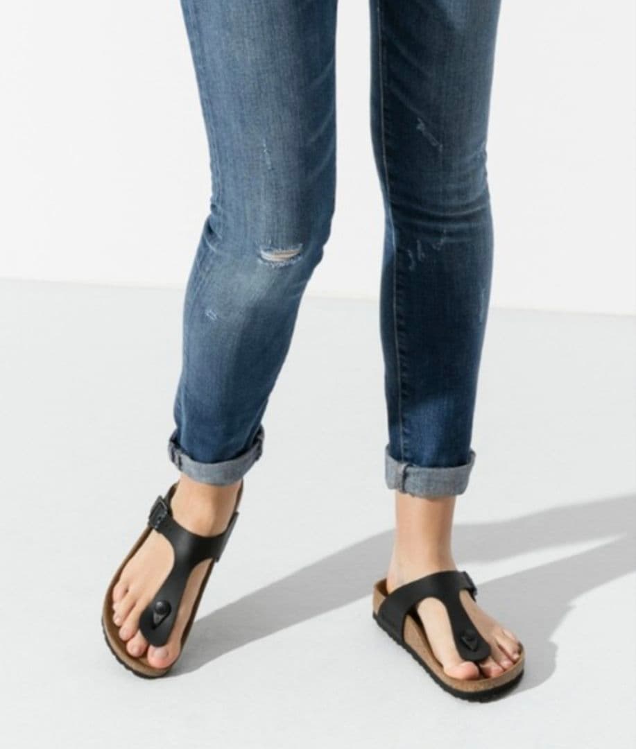 【新品未使用】ビルケンシュトック　Gizeh Birko-Flor ブラック