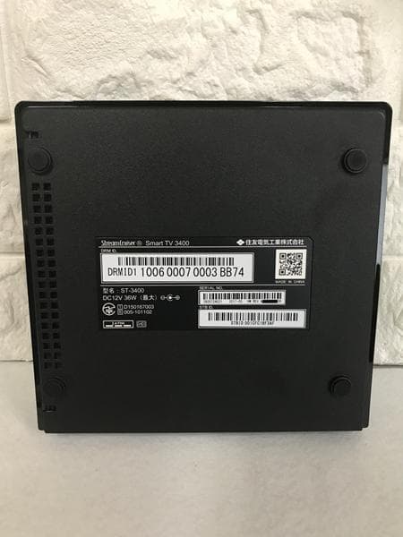 Y【中古品】光TVチューナーSmartTV3400トリプルチューナー4K対応