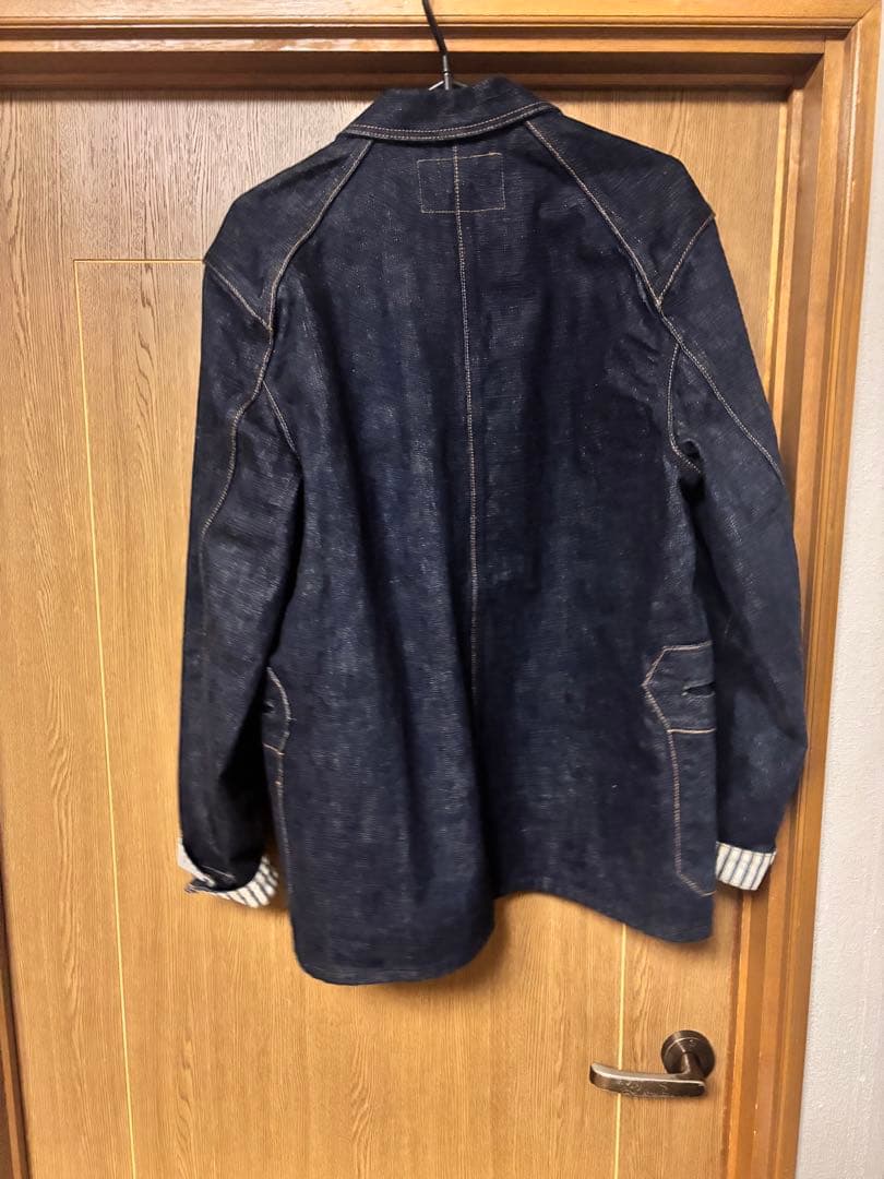 BLACK SIGN ダークデニムジャケット 40