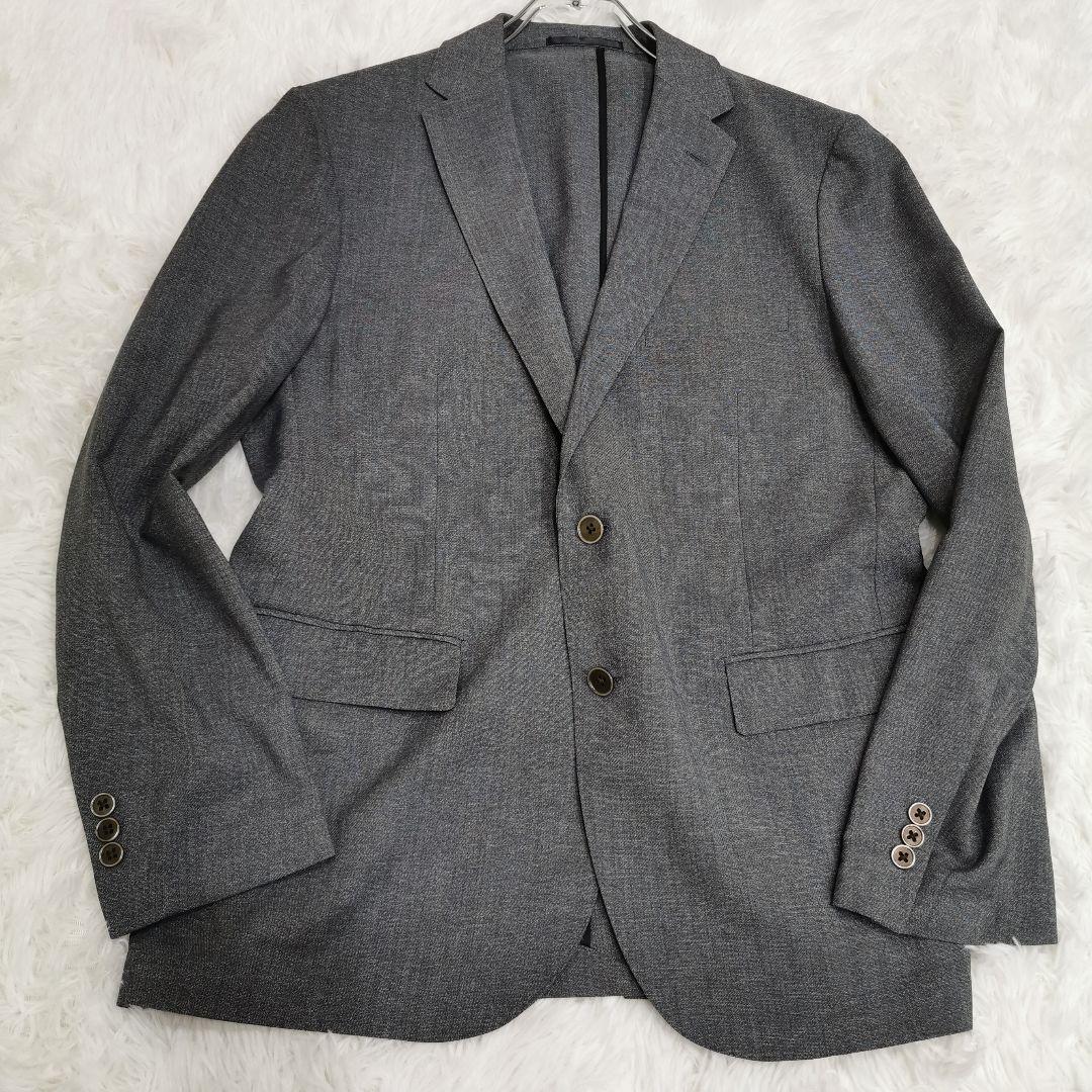 美品 アデイインザライフ トラベルスーツ セットアップ グレー XLサイズ