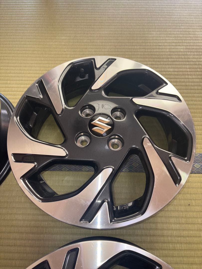 ②スズキMK54S スペーシアカスタム純正ホイール