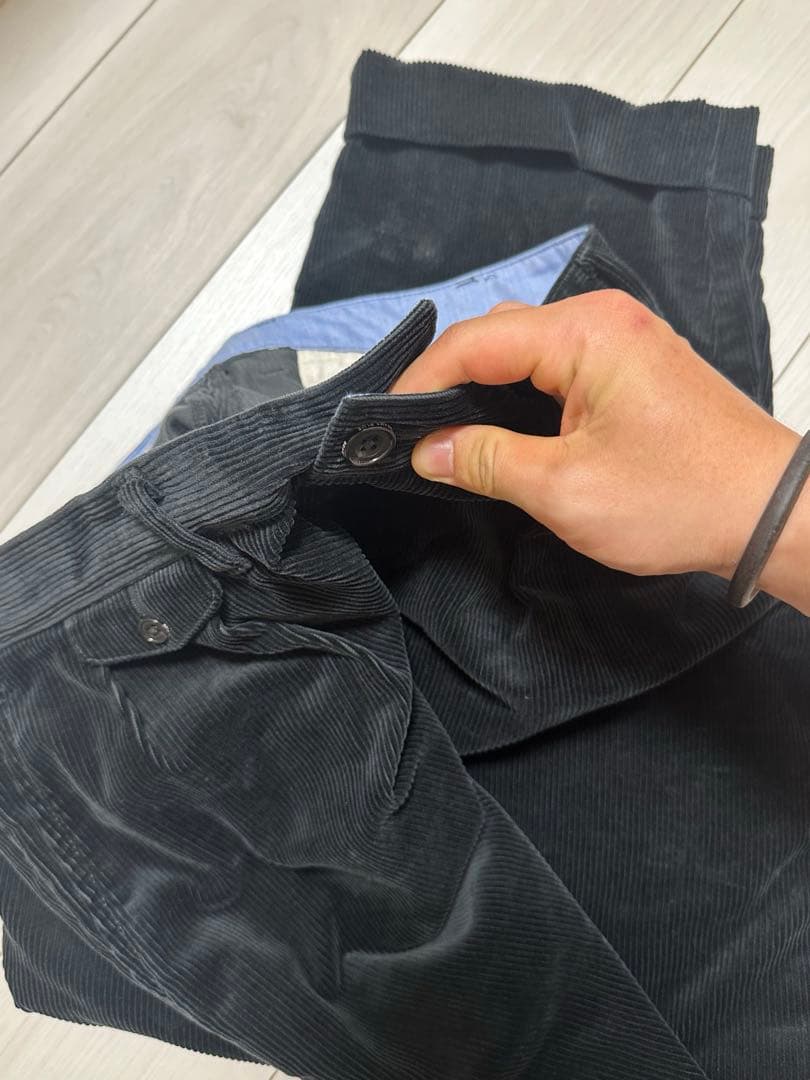 BEAMS PLUS 2Pleats Corduroy pant ビームス