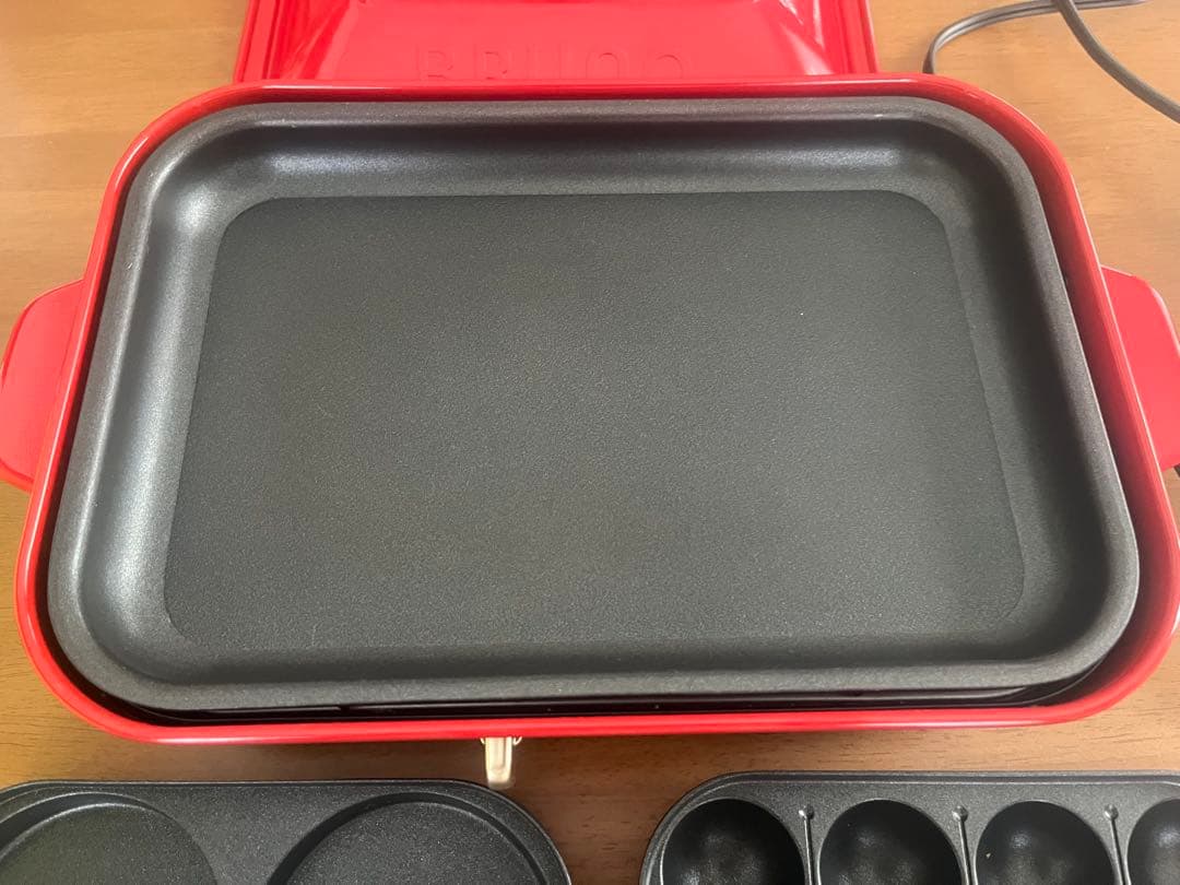 ブルーノコンパクトホットプレート　 別売りマルチプレート、セラミックコート鍋